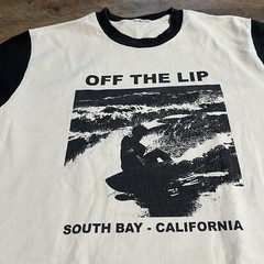 John Galt Brandy Melville OFF THE LIP California Heavy Mens Surf T-Shirt L Large