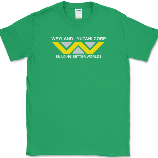 Weyland-Yutani Corporation T-Shirt Funny Aliens Movie Humor Graphic Tee gallery