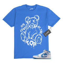 1 Mid Legend Blue White T Shirt to Match LATT