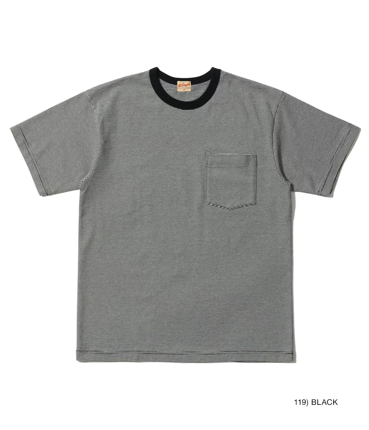WHITESVILLE Lot No. WV79679 WHITESVILLE 30/2 FINE-LINED BORDER T-SHIRT Japan New gallery