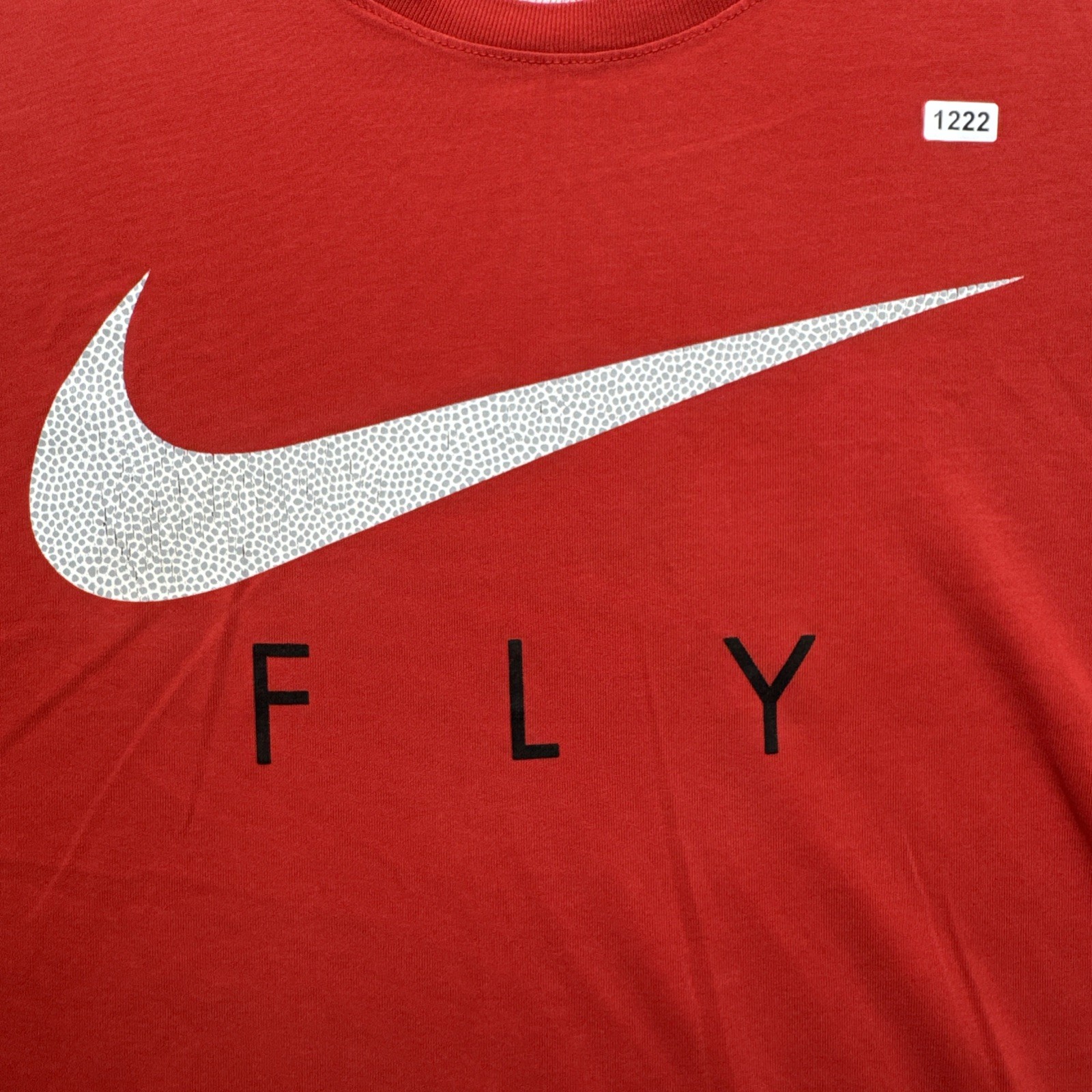 Nike Fly Shirt L Red Dri-FIT The Nike Tee Moisture Wicking Quick Drying gallery