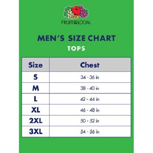 Fruit of the Loom® Big Men's 4 CREWS TEE 3XL "100% Cotton~Slightly Imperfect" gallery