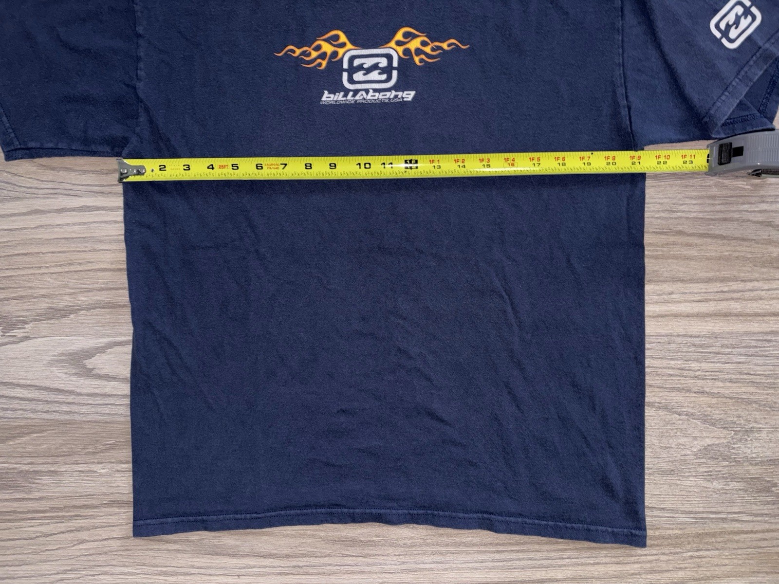 Vintage Billabong Flame Logo T-Shirt Mens (L) Skate Surf Streetwear Y2K USA gallery