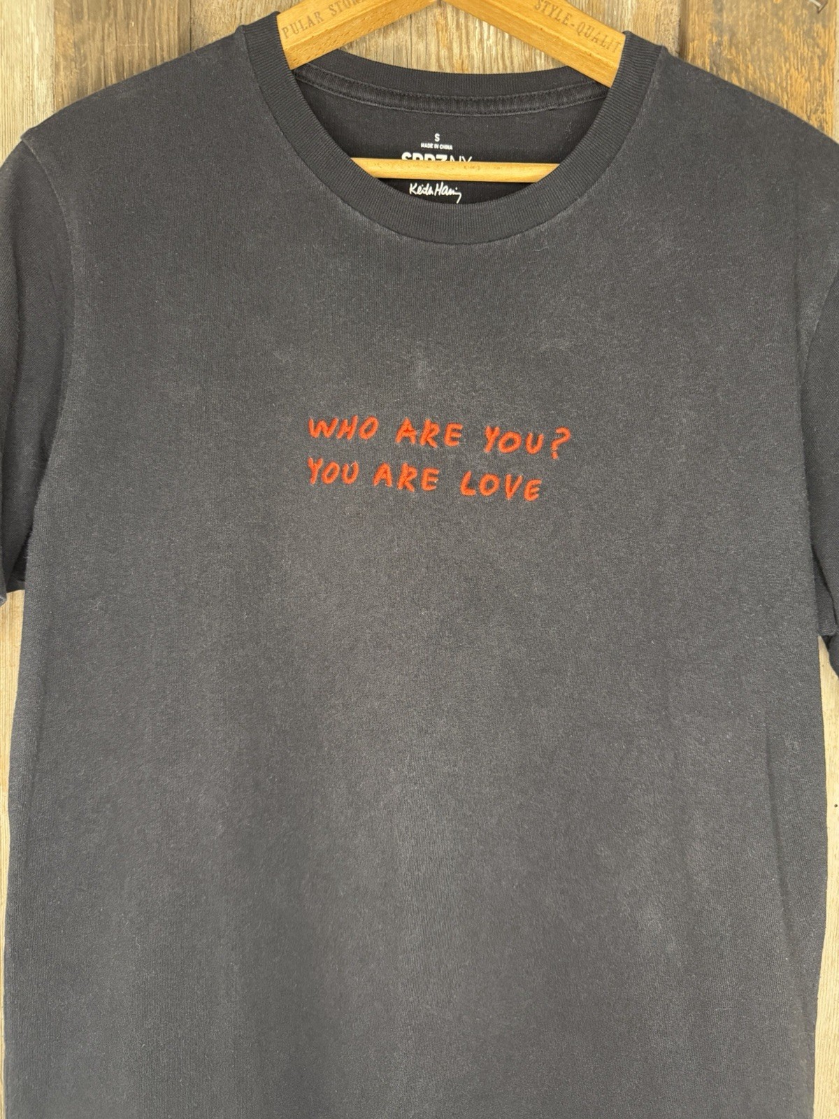 Keith Haring Uniqlo x SPRZ NY “You are love” Tee Black Size Small gallery