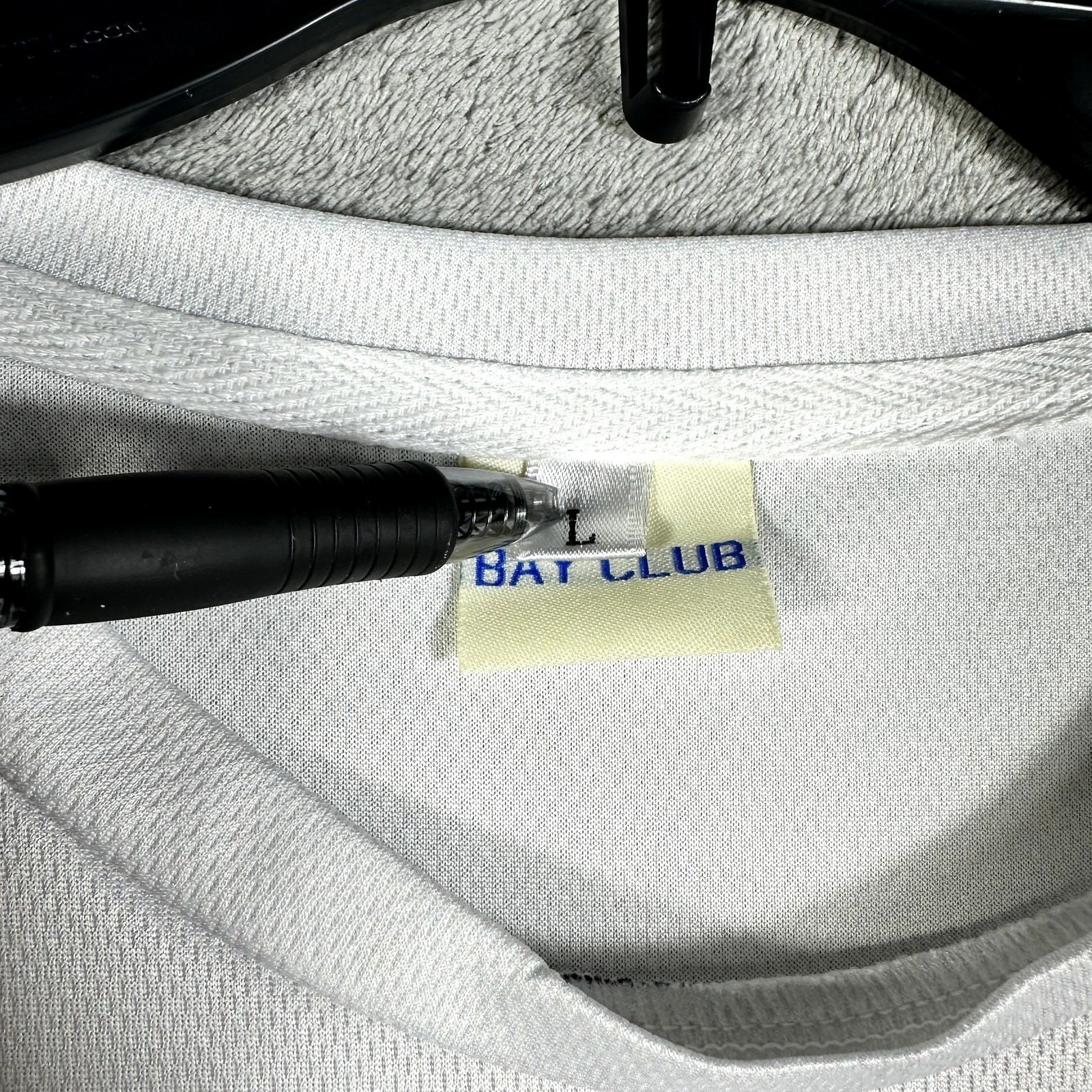 VTG Bay Club Martin Luther King Jr T-Shirt Mens L White MLK All Over Print Mesh gallery
