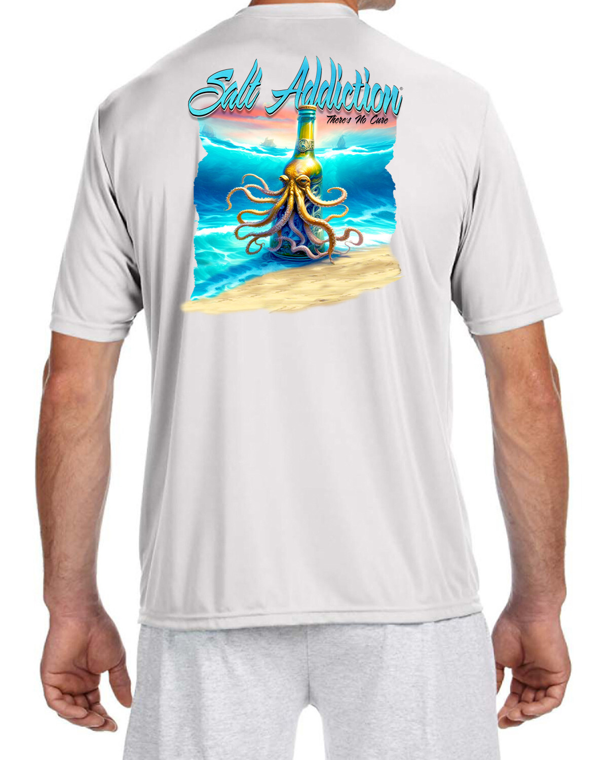 Salt Addiction t Shirt Short Sleeve MicroFiber Octopus 30