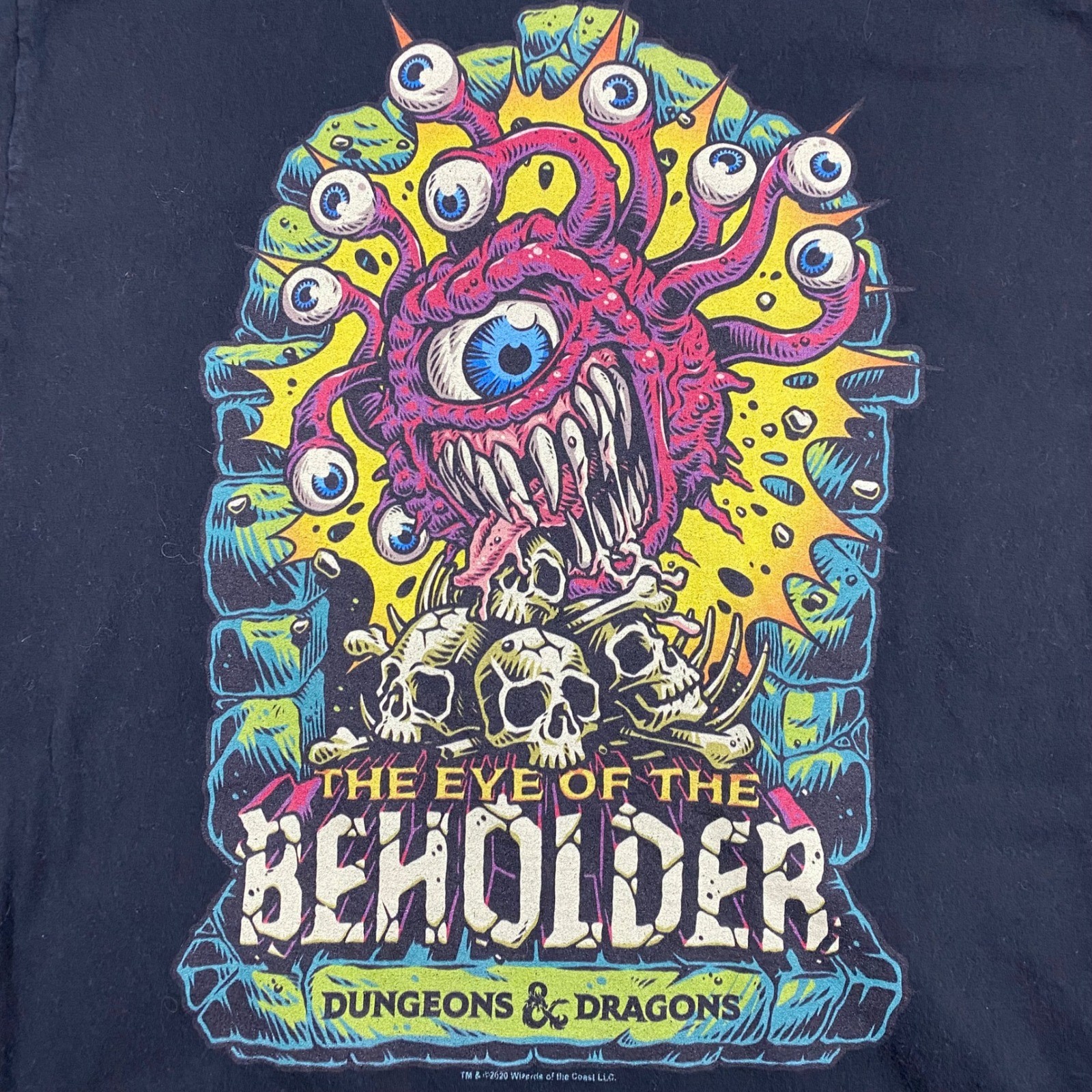 Port & Company Dungeons & Dragons Mens Medium Black Eye of Beholder Shirt gallery