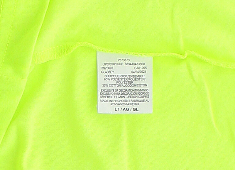 Dickies Men's High Visibility Long Sleeve Tee Big & Tall Long Length, Cool & Dry gallery