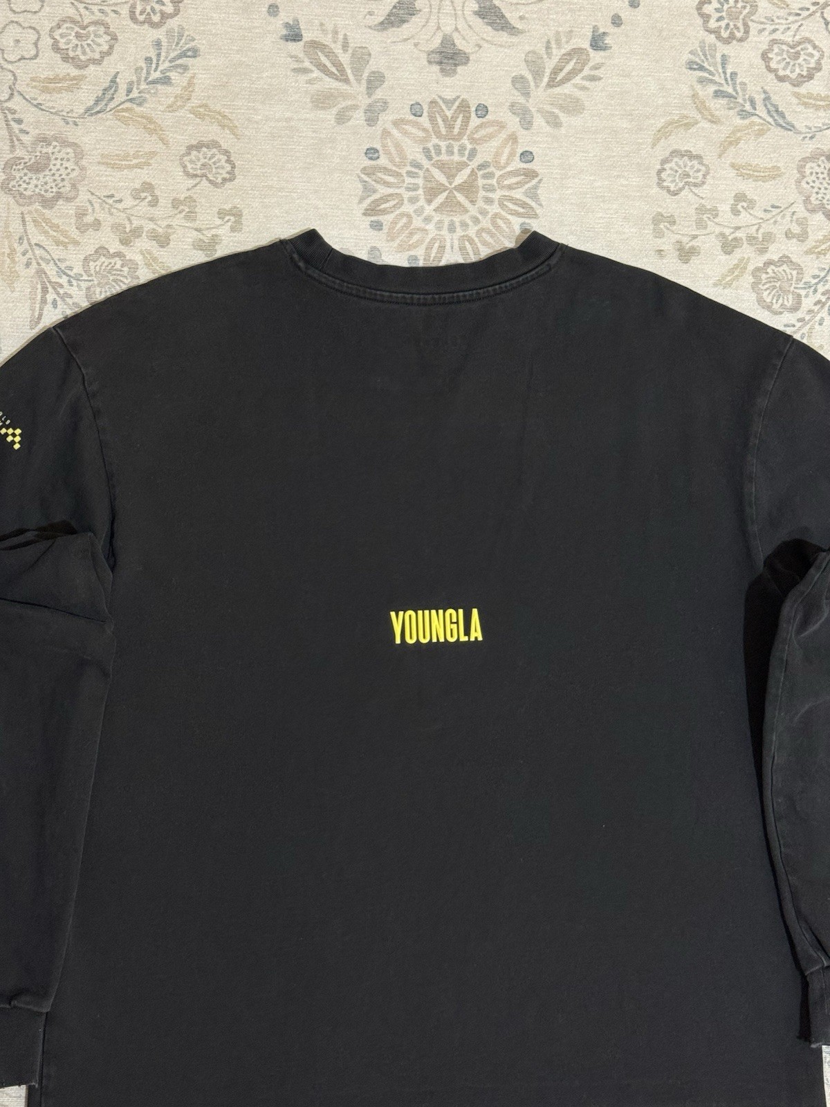 YoungLA Long Sleeve Graphic Tee Black Size Medium gallery