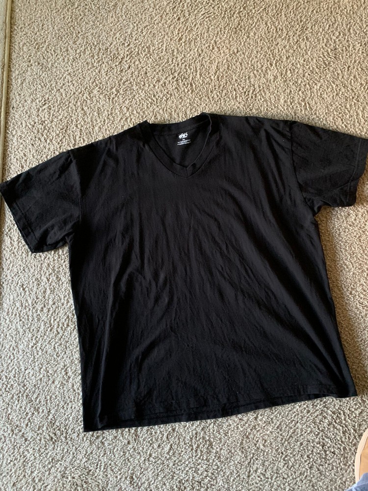 Shaka Active Soft Spun Cotton Short Sleeve T-Shirt,Men’s Size 3XL,100% Cotton
