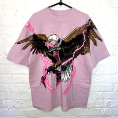 Street Mob Thunder Eagle T-Shirt Chino Pacas Fuerza Regida Que Onda – Sz Small