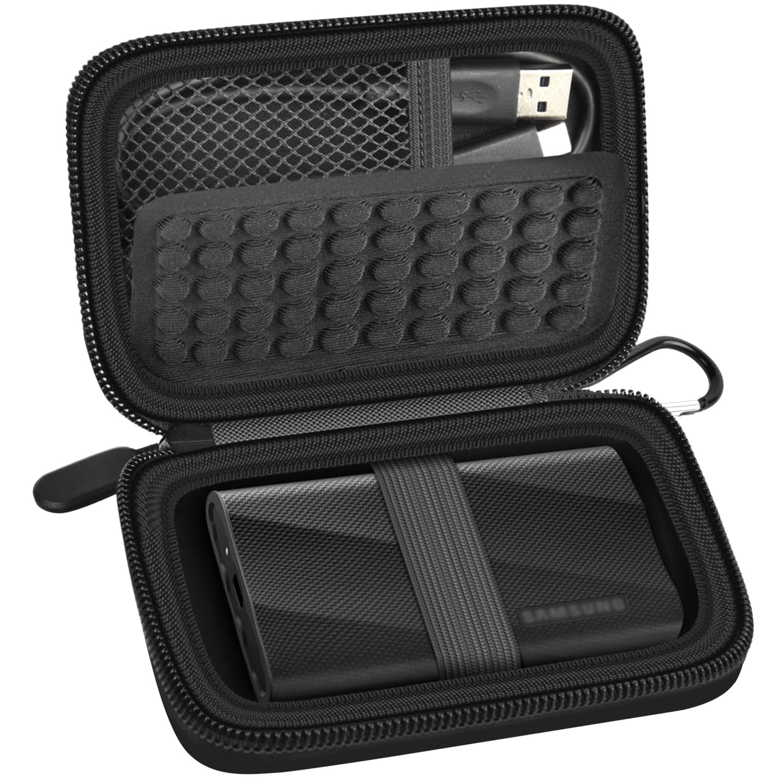 Case Compatible with Samsung T9/ T7/ T7 Shield For samsung T9/T7, Black