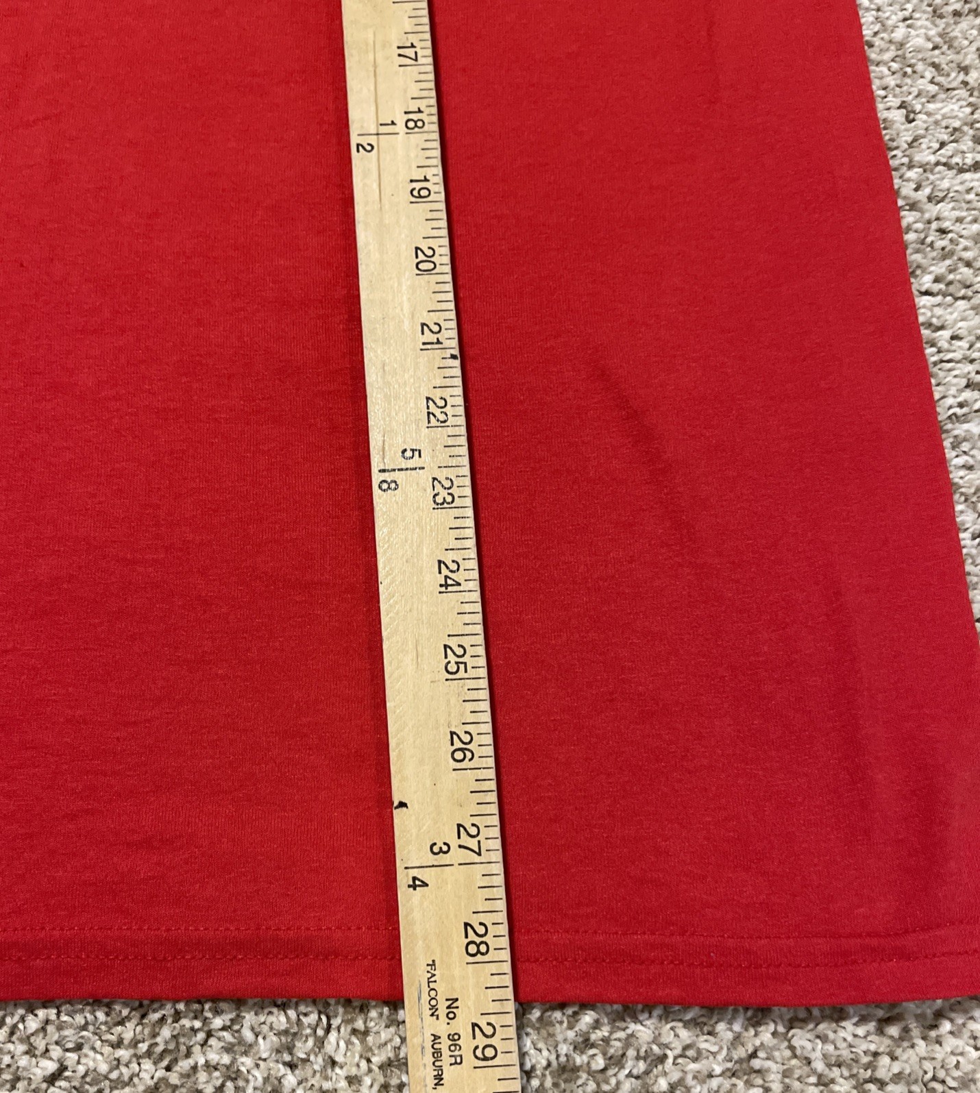 Let's Hygge Simple Design Red T-Shirt L Danish Cotton Poly blend Museum Denmark gallery