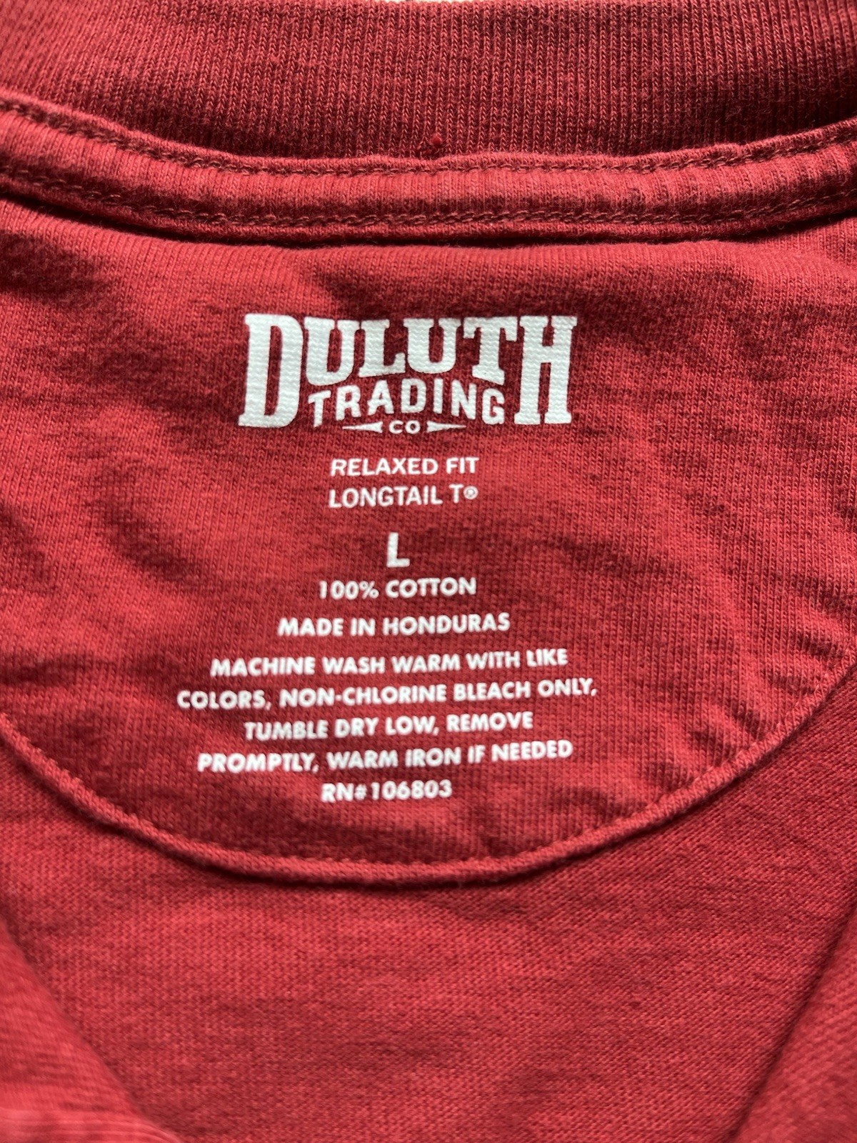 Duluth Trading Co Relaxed Fit Longtail Tall Mens L Short Sleeve Pocket Henley gallery