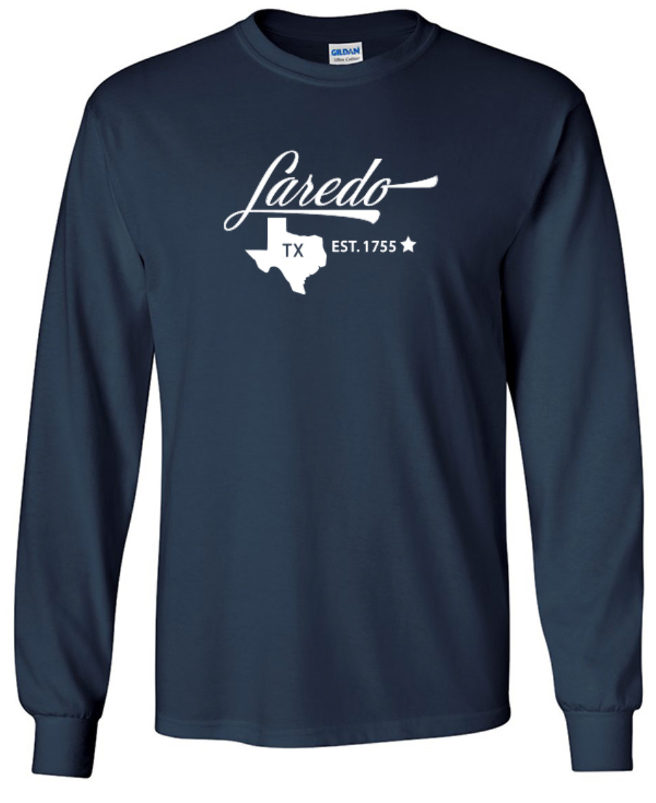 Laredo Texas T-Shirt State Long Sleeve Graphic Tees Unisex apparel Design gallery