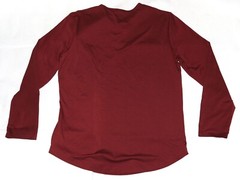 X Cuts Curve Hem PYCA PRO Men’s Long Sleeve Henley Shirt Size 2XL