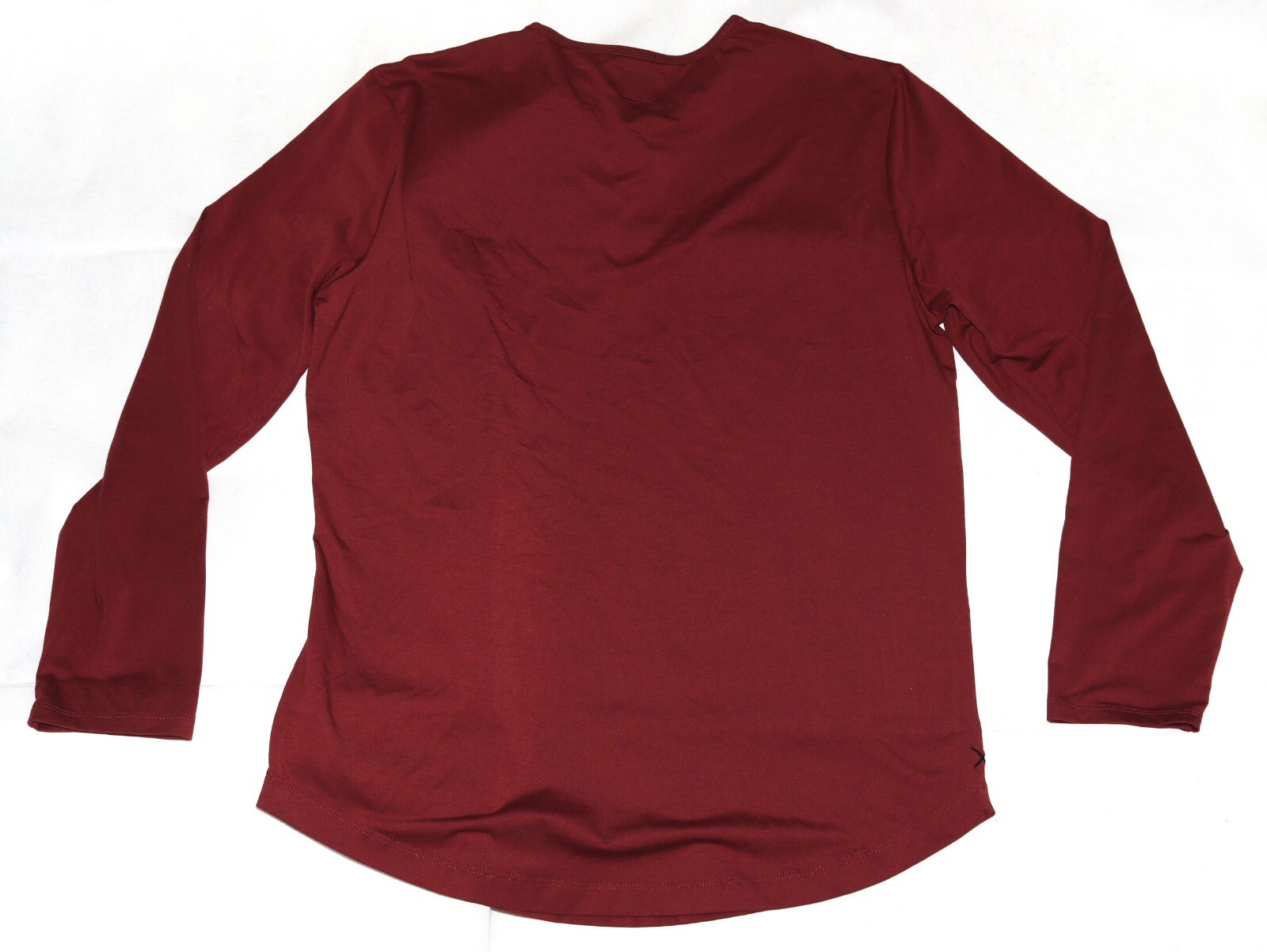 X Cuts Curve Hem PYCA PRO Men's Long Sleeve Henley Shirt Size 2XL gallery