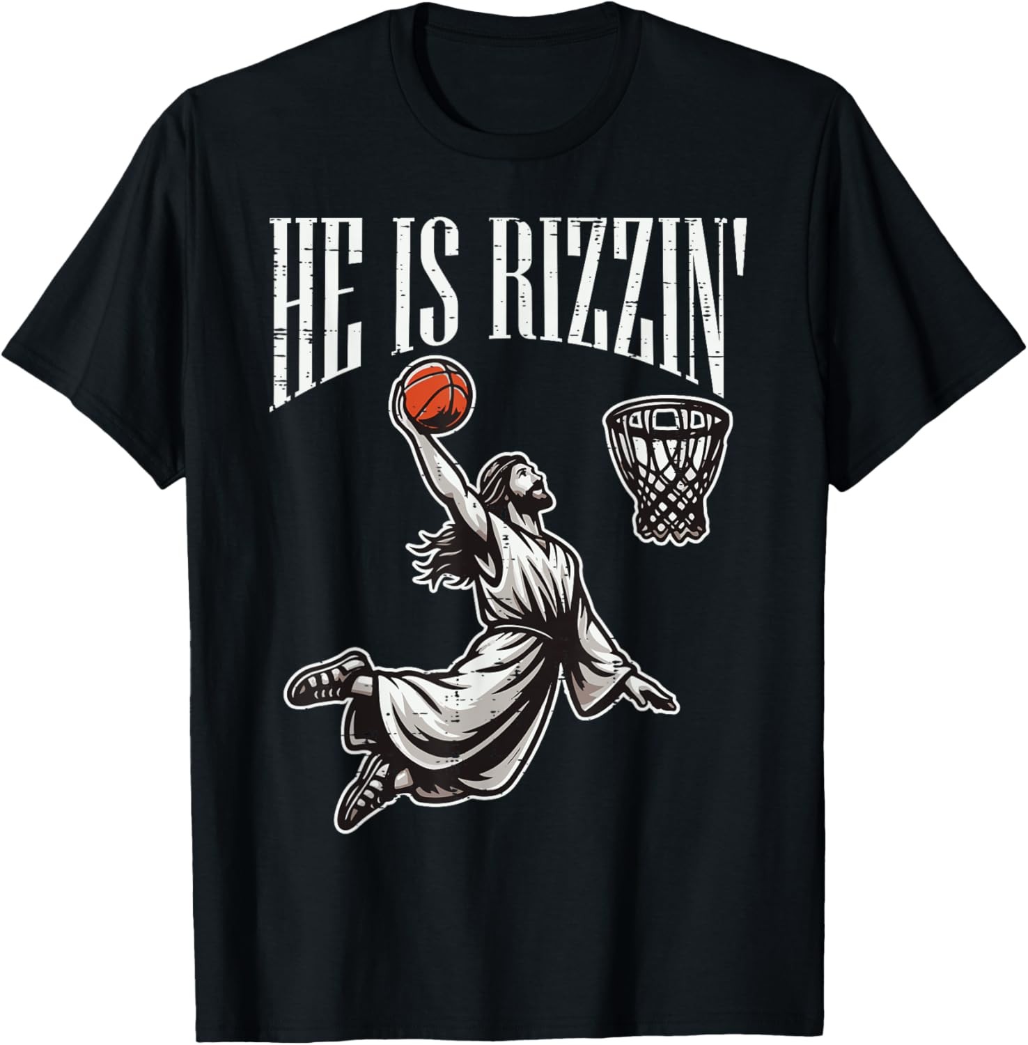 Easter Jesus He Is Rizzen Risen Christian Boys Kids Men Teen T-Shirt gallery
