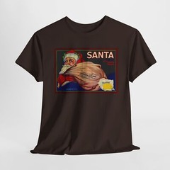 Vintage 1928 Advertisement Sunkist Santa Claus Christmas Unisex Heavy Cotton Tee