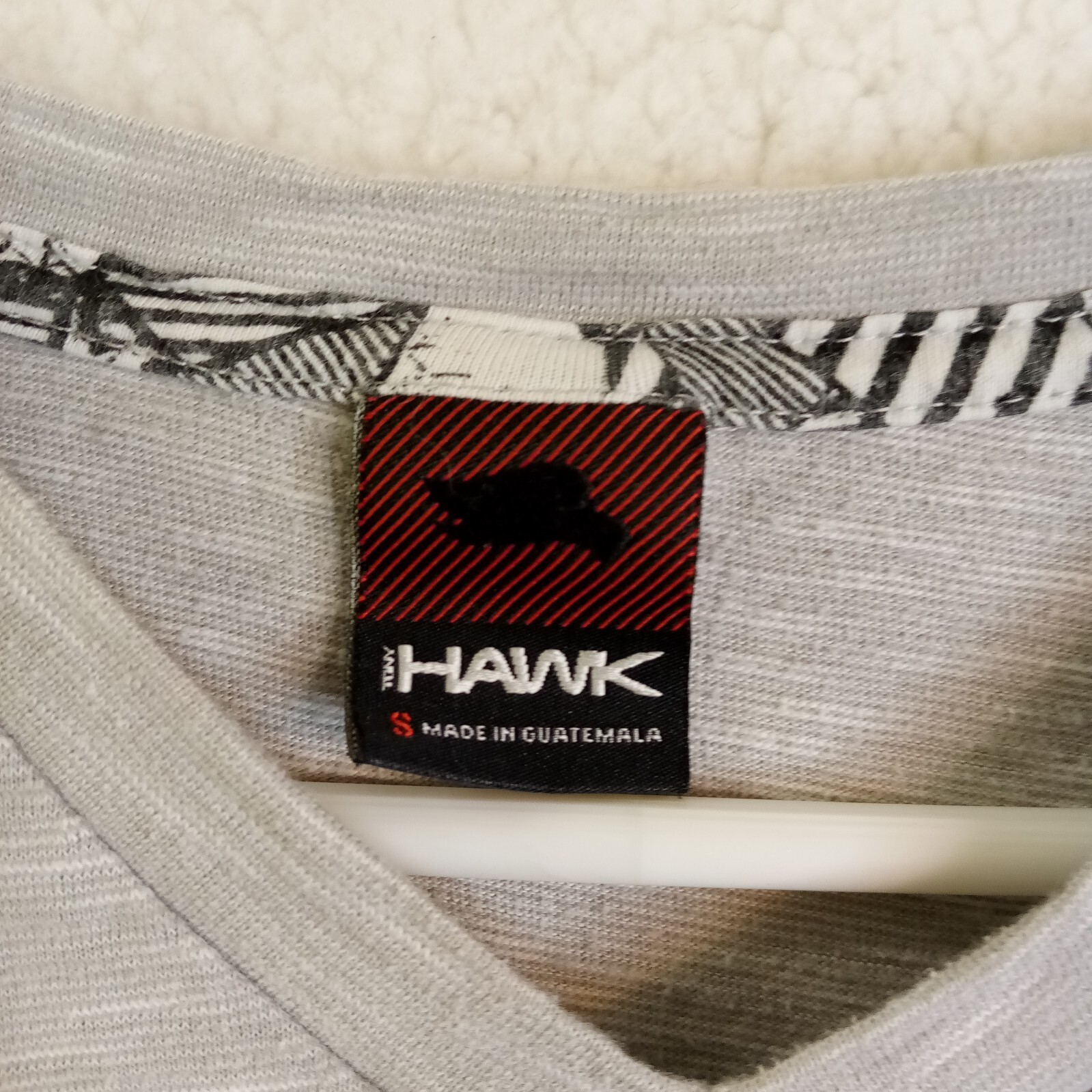Tony Hawk T-Shirt Adult Small Short Sleeve Gray PolyCotton gallery