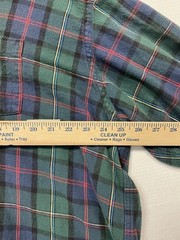 JJ Bean Size 2XL Green Button Down Shirt