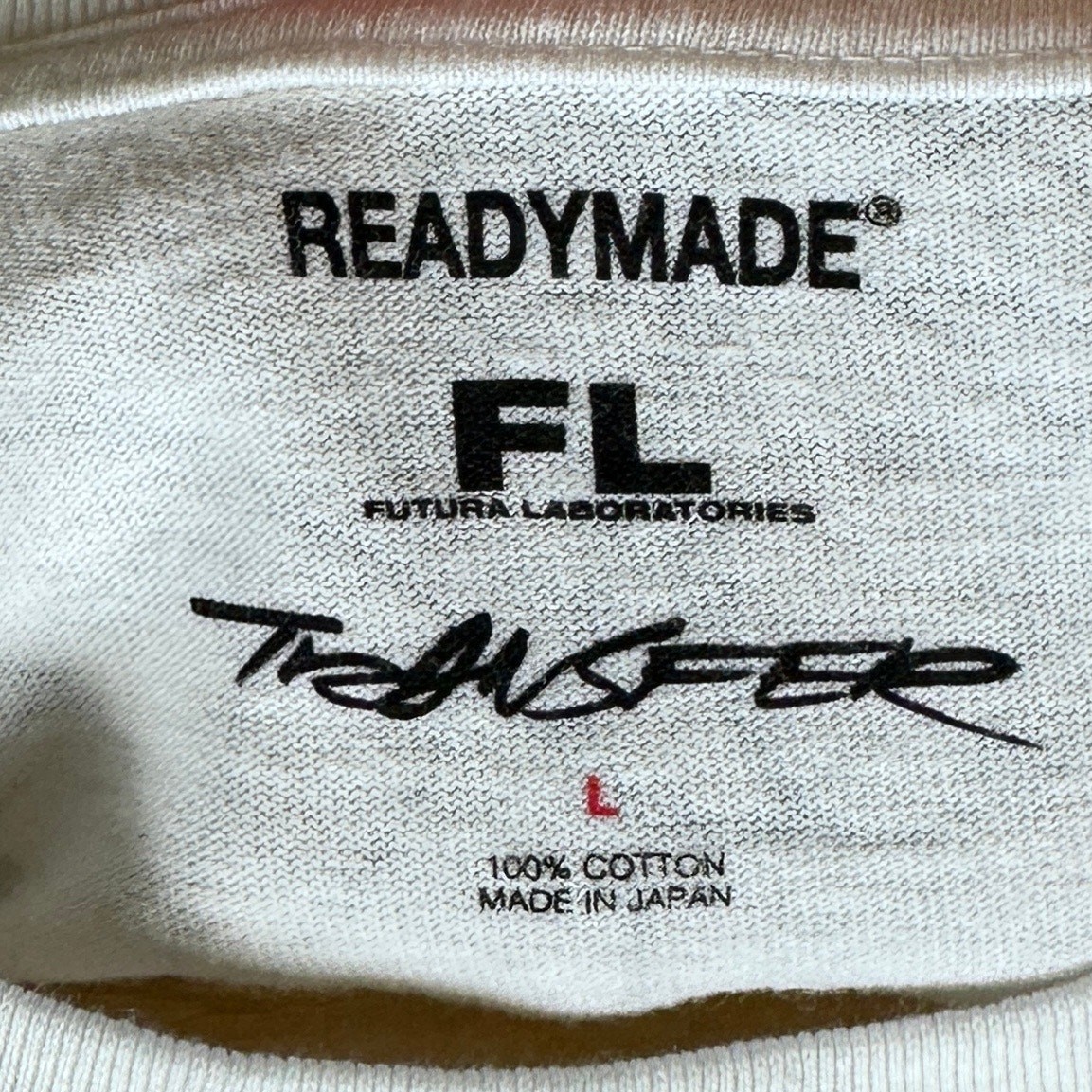 READYMADE Japan x Futura Laboratories x Transfer White Tee All Over Print Size L gallery