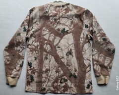 Nomad By Craft + Flow Men’s Apparel Camouflage Tree Long Sleeves T-Shirt Medium