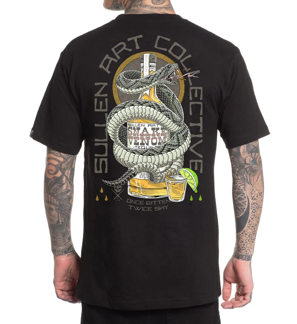 Sullen Art Collective True Artist Pin Up Tattoo Men's Standard Tee SNAKE VENOM gallery