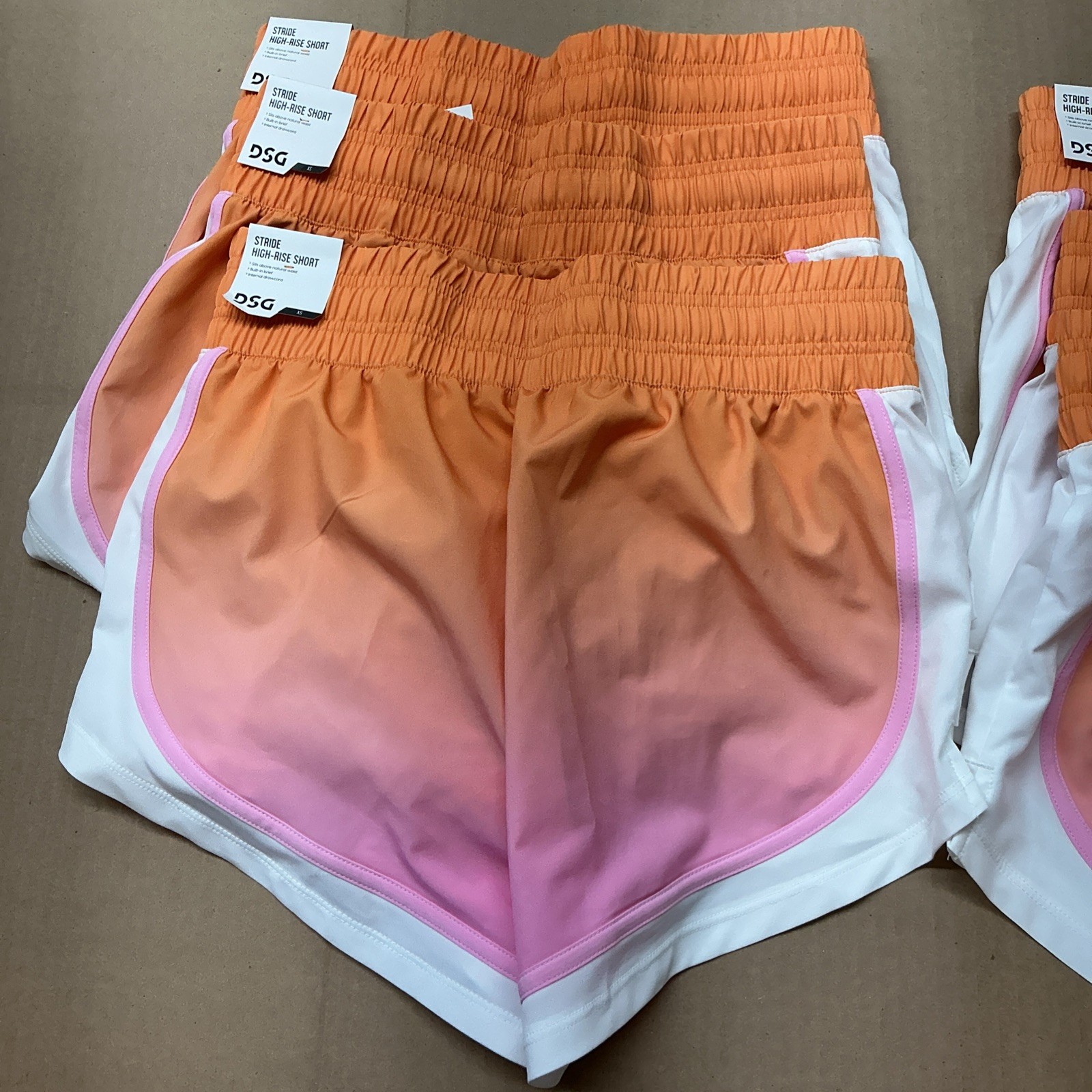 DSG Stride High Rise Short Lot Of 6 Size XS MSRP $168.00 Eby4288 gallery