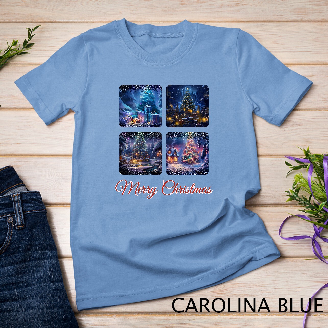 Winter Wonderland Christmas Collection Funny Christmas Shirt Unisex T-shirt gallery