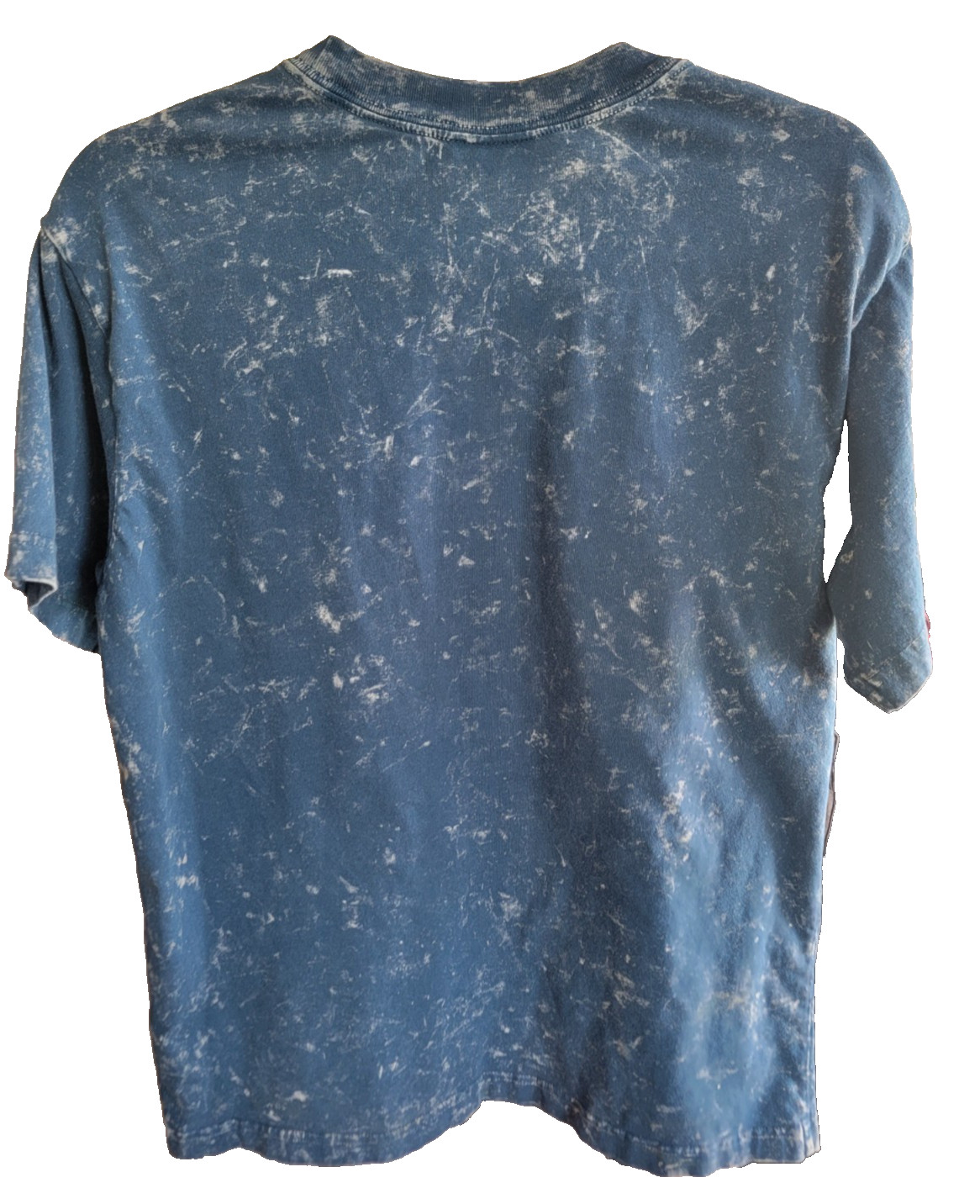 Teddy Fresh Blue Acid Wash T‑Shirt Small S Barely Worn Embroidered Bear gallery