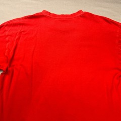 B&C Collection Luxembourg Scrambled Spell Out T Shirt Adult Large Red Tee