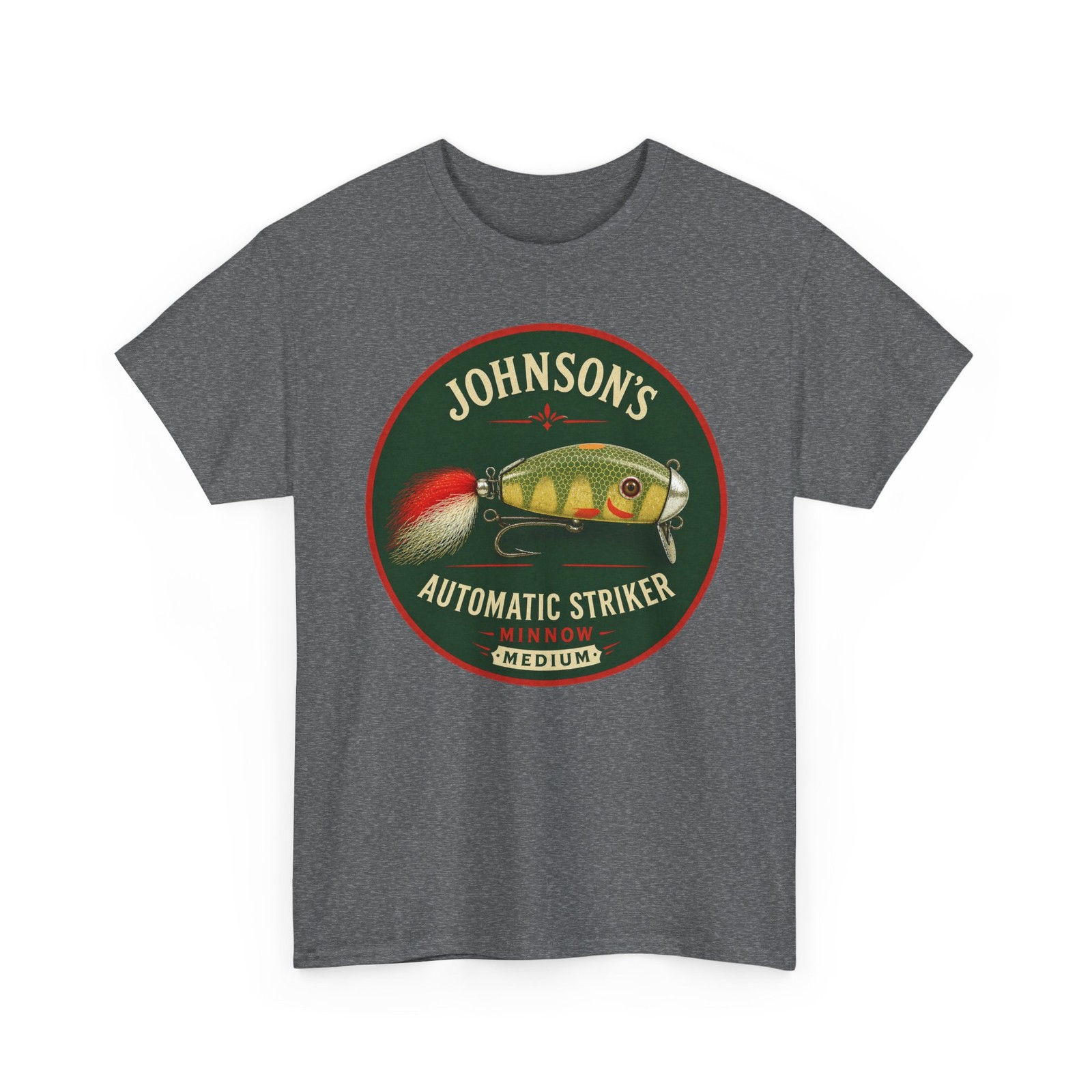 Johnson's Automatic Striker Minnow Vintage Fishing Lure Retro Fisherman T-Shirt gallery