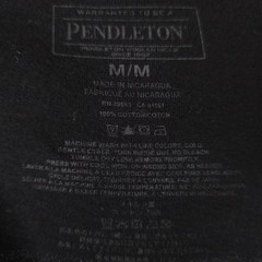 Pendleton T Shirt Mens Size Medium Black Aztec Southwestern