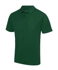 Personalised Custom Just Cool Awdis Polo T-shirt Casual Short Sleeve JC040