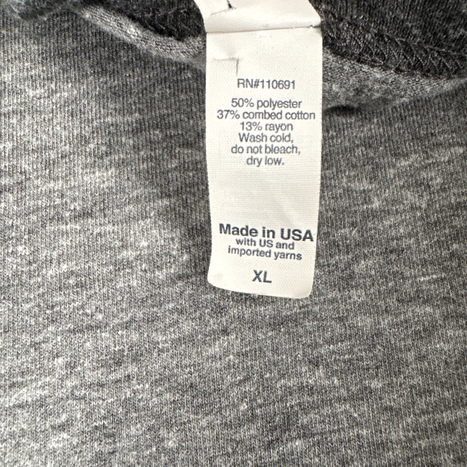Vintage Washington DC United States Capitol Ringer Shirt Gray Rare Made In USA gallery