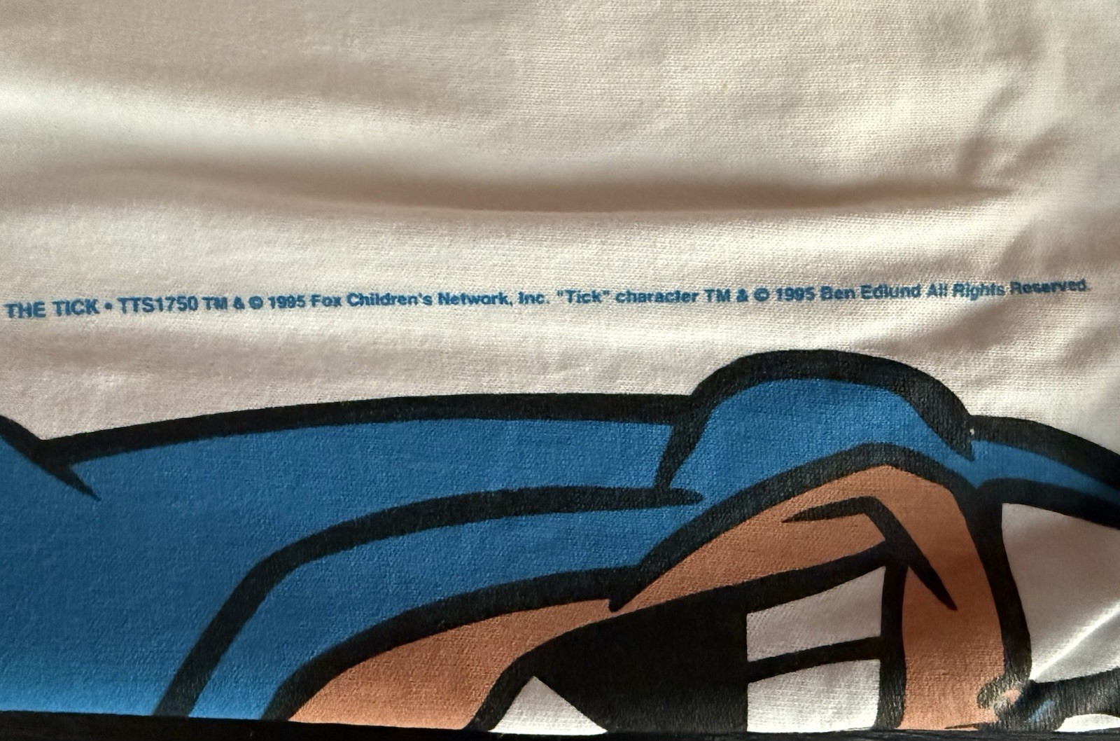 VINTAGE 1995 THE TICK Cartoon T-Shirt - NEW/RARE Fox Children’s Network -Size XL gallery