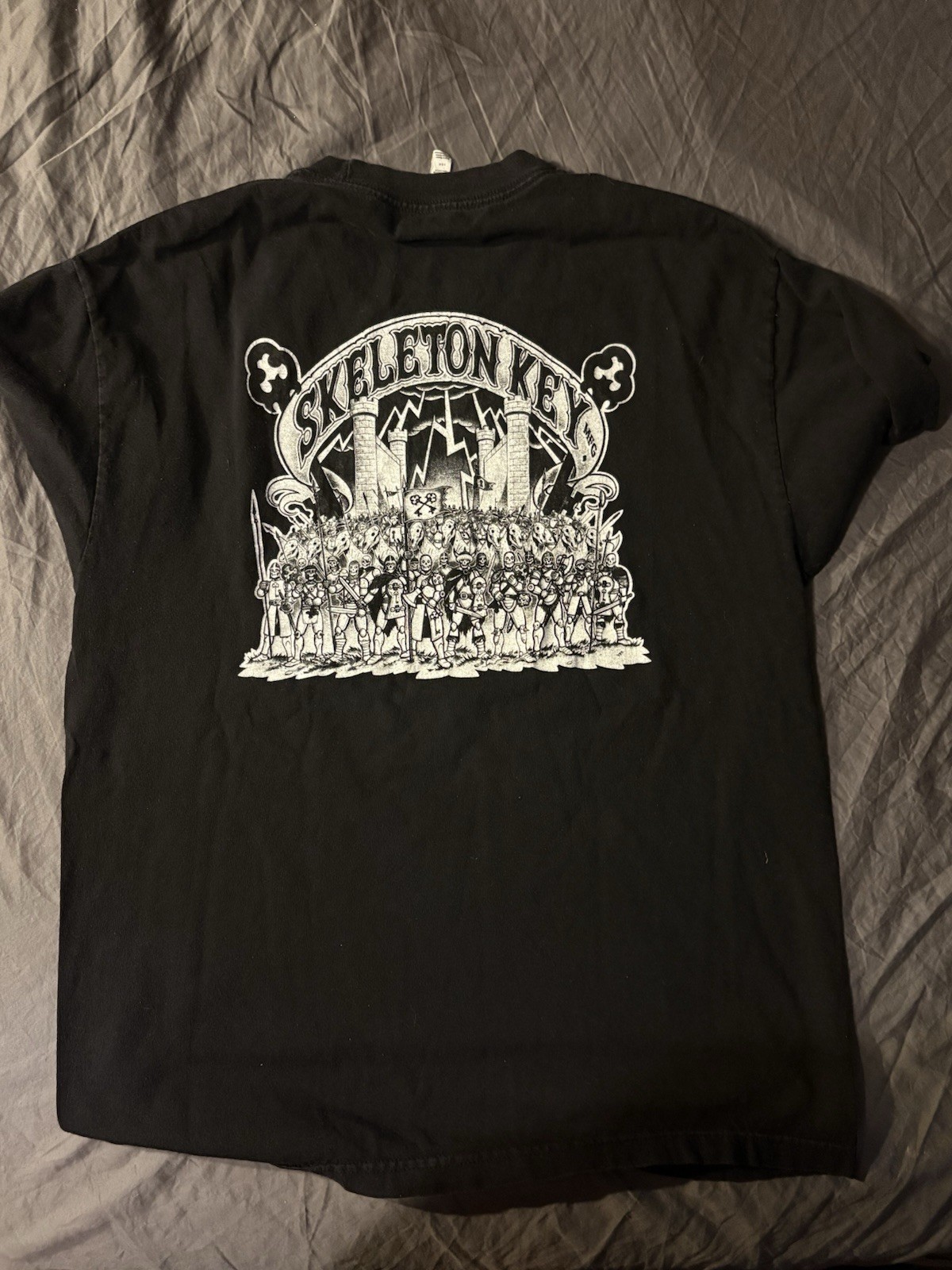 SKELETON KEY MFG Skeleton Key MFG SK Army Skate T-Shirt - Black gallery