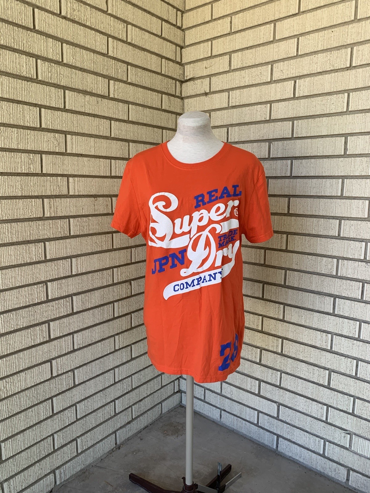Superdry Orange T-Shirt Size L NEW WITH TAGS gallery