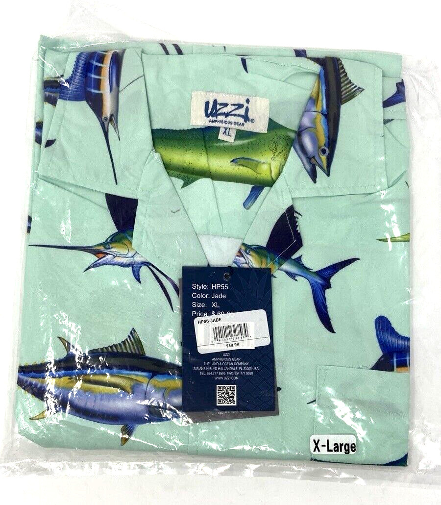 Hawaiian Shirt Men Women Button Down Short Sleeve Casual Collared Prints gallery