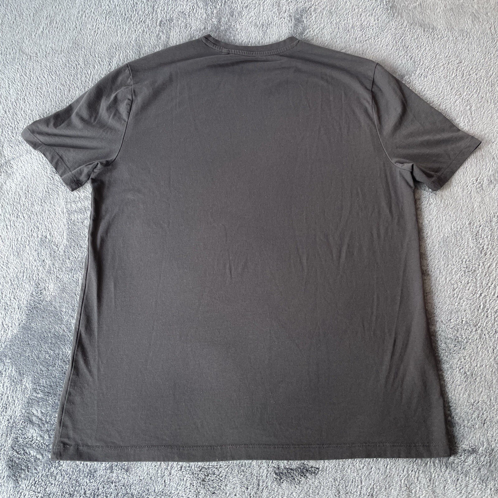 Perry Ellis Men’s Short Sleeve Black Logo T-Shirt Large gallery