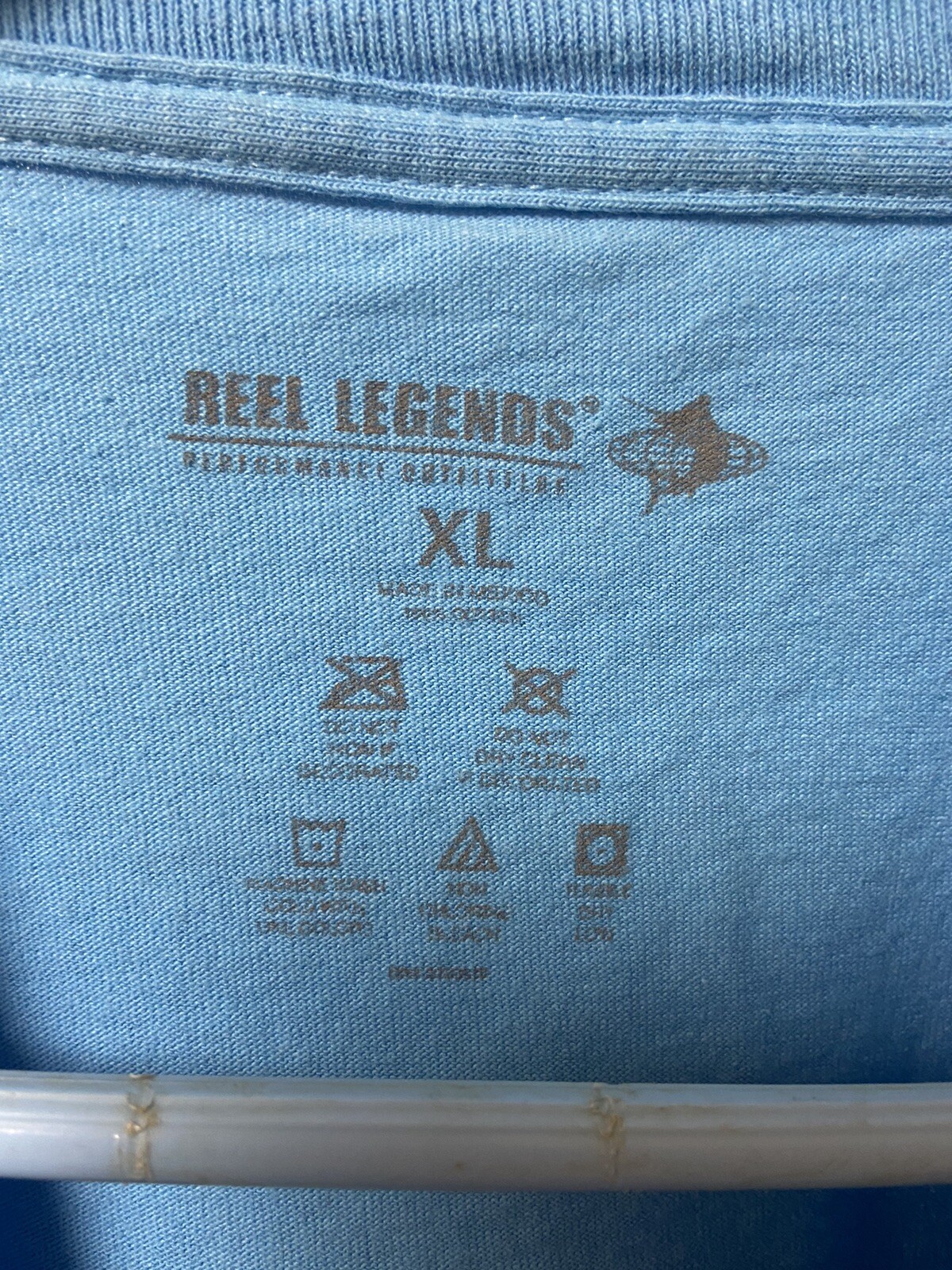 Reel Legends T-Shirt Mens Adult Extra Large Blue Fish Fisherman gallery