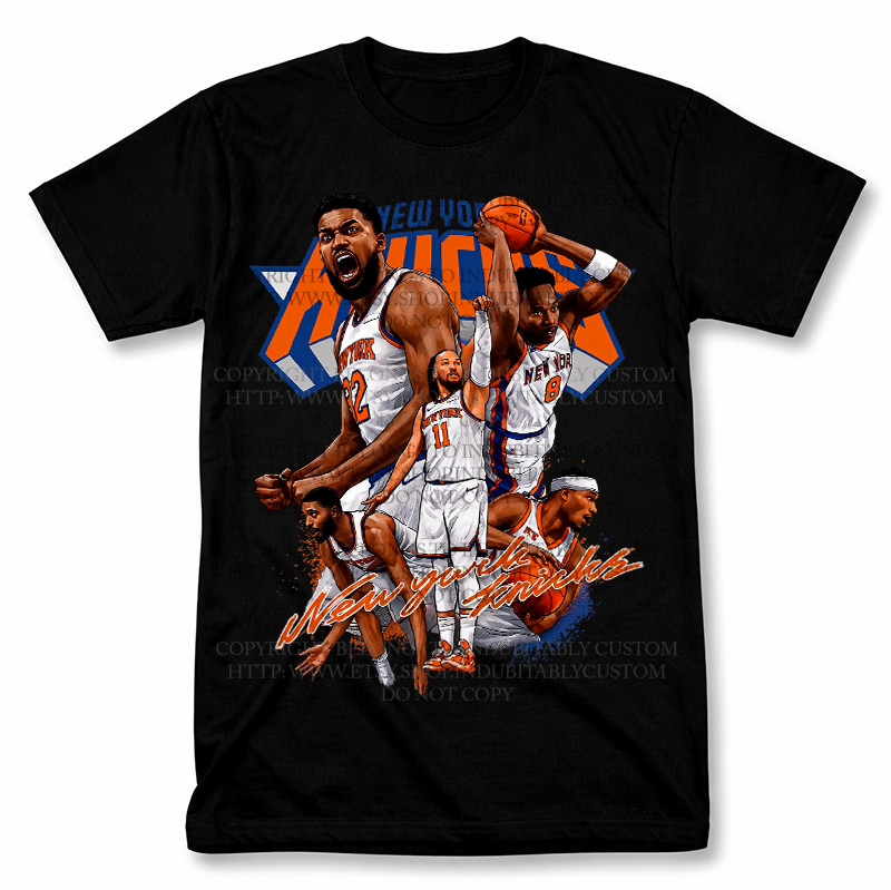 Jalen Brunson Josh Hart Karl Anthony Towns Vintage Fan Graphic T Shirt S-5XL gallery