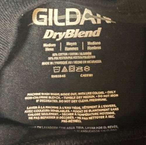 GILDAN Plain T Shirts Black WORK T Shirts Size M-XL (1 Shirt ) gallery