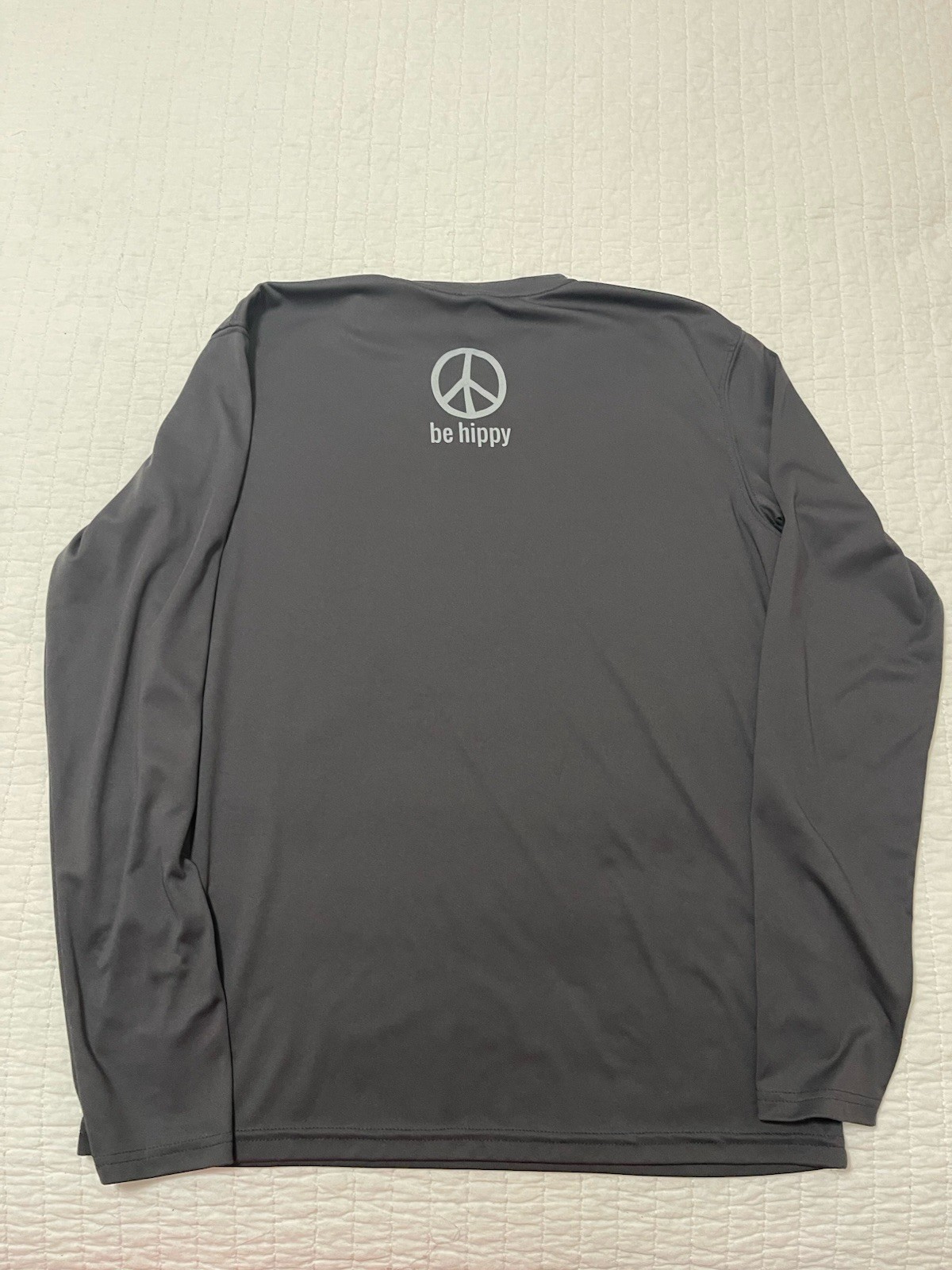 Wander More Camping Outdoor Mountain Hiking River Long Sleeve 100% Polyester Tee gallery