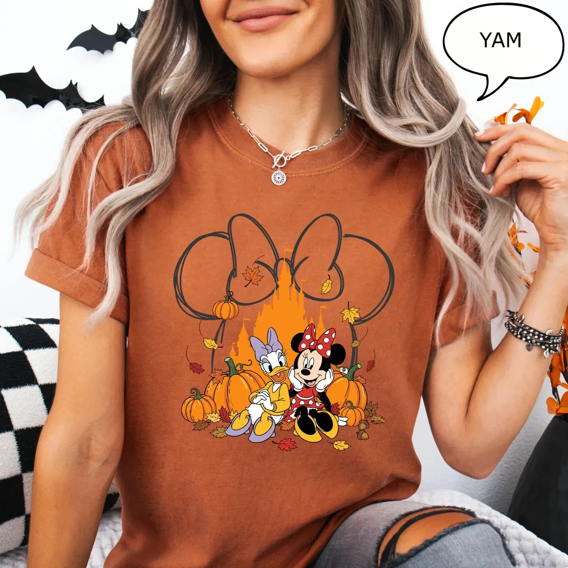 Comfort Colors® Disney Daisy and Minnie Halloween T-Shirt, Besties Halloween Shi gallery
