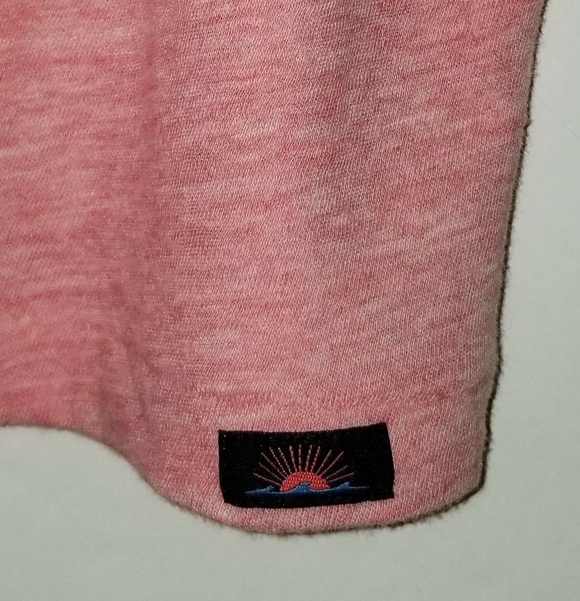 FAHERTY Brand T-Shirt Chambray Tees Heathered Pink Cotton Modal Crewneck NEW Lg gallery