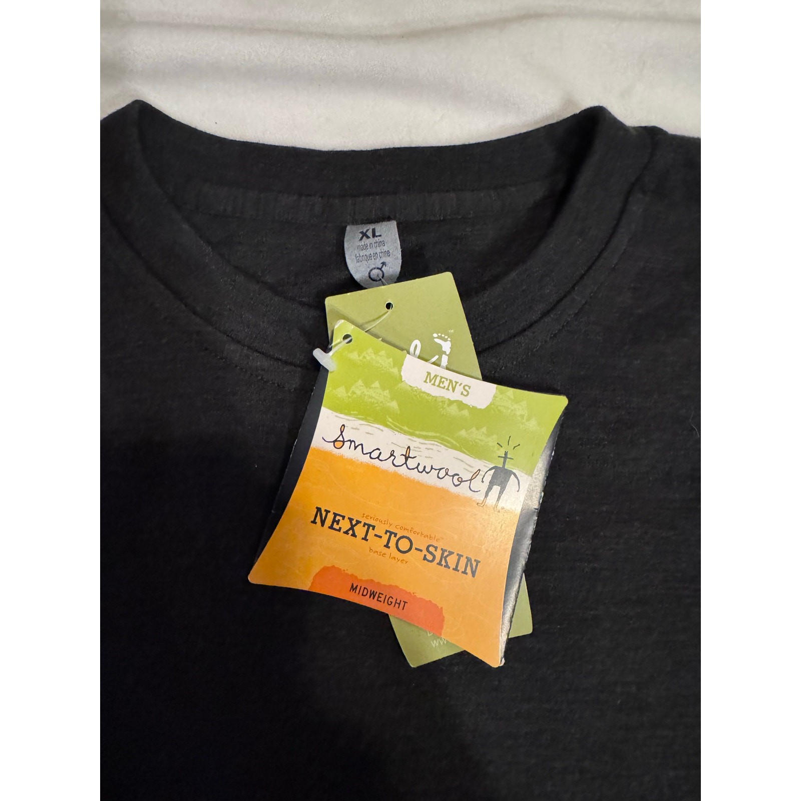 New with tags Smartwool midweight crew men’s sz xl green gallery