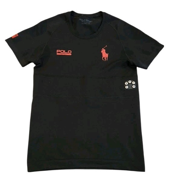 Polo Sport Tech Biometric Sensing Technology (no Black Box) T Shirt! L