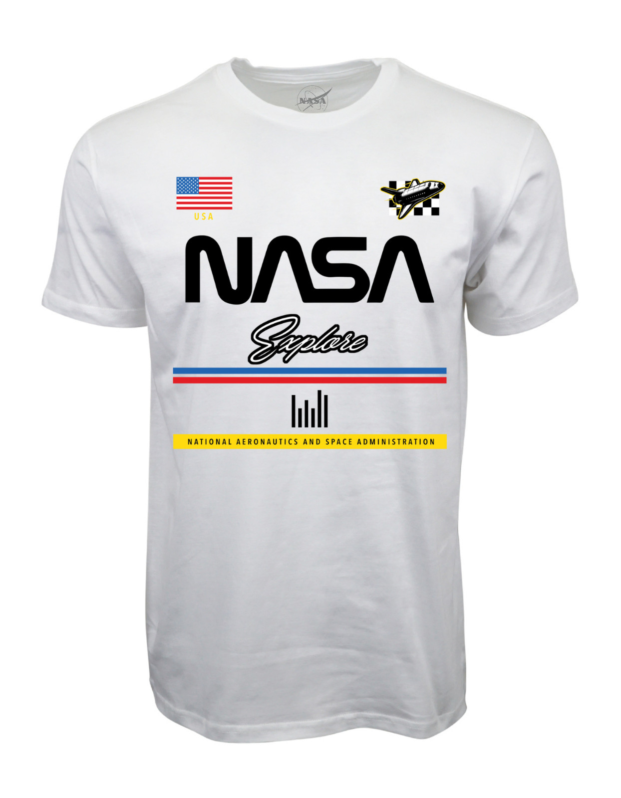 NASA EXPLORE SPACE RACE LIFE T SHIRT